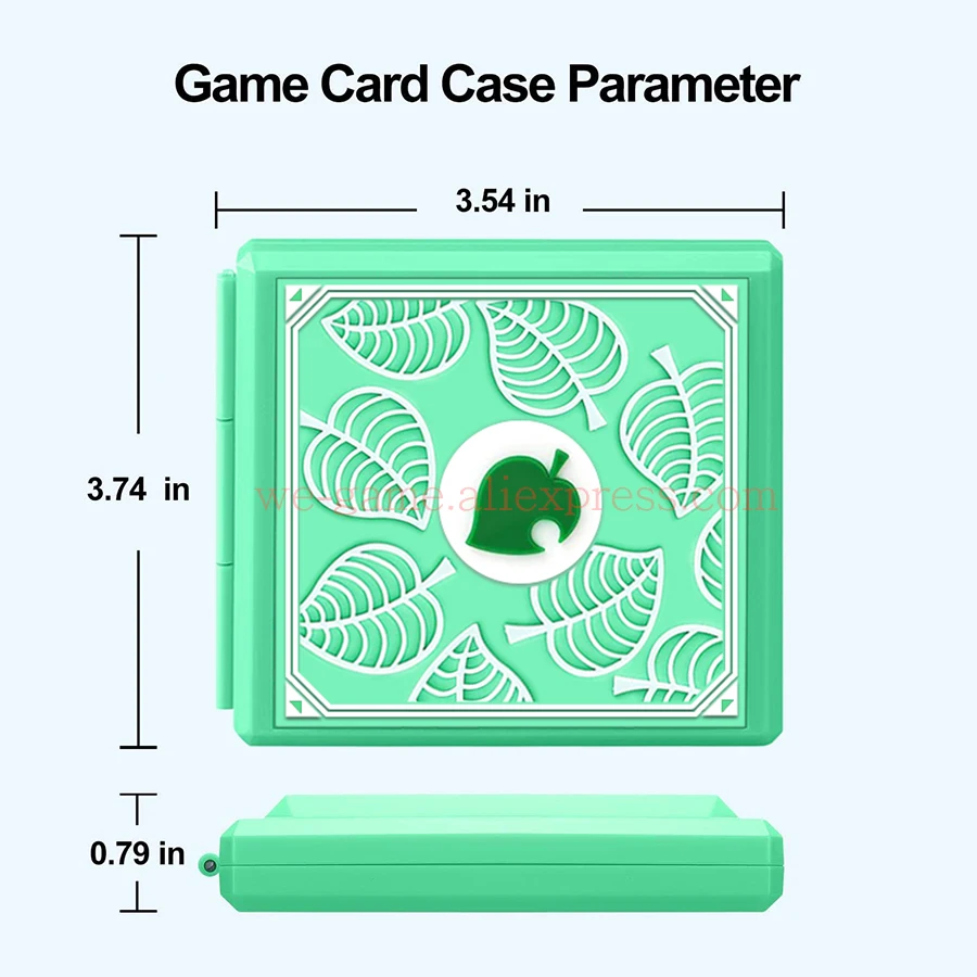 حقيبة حمل منقوشة ثلاثية الأبعاد لطيفة لمفتاح نيتندوا لايت ، بطاقة SD ، غلاف وردي ، صندوق تخزين ، بطاقة ألعاب 12 OLED