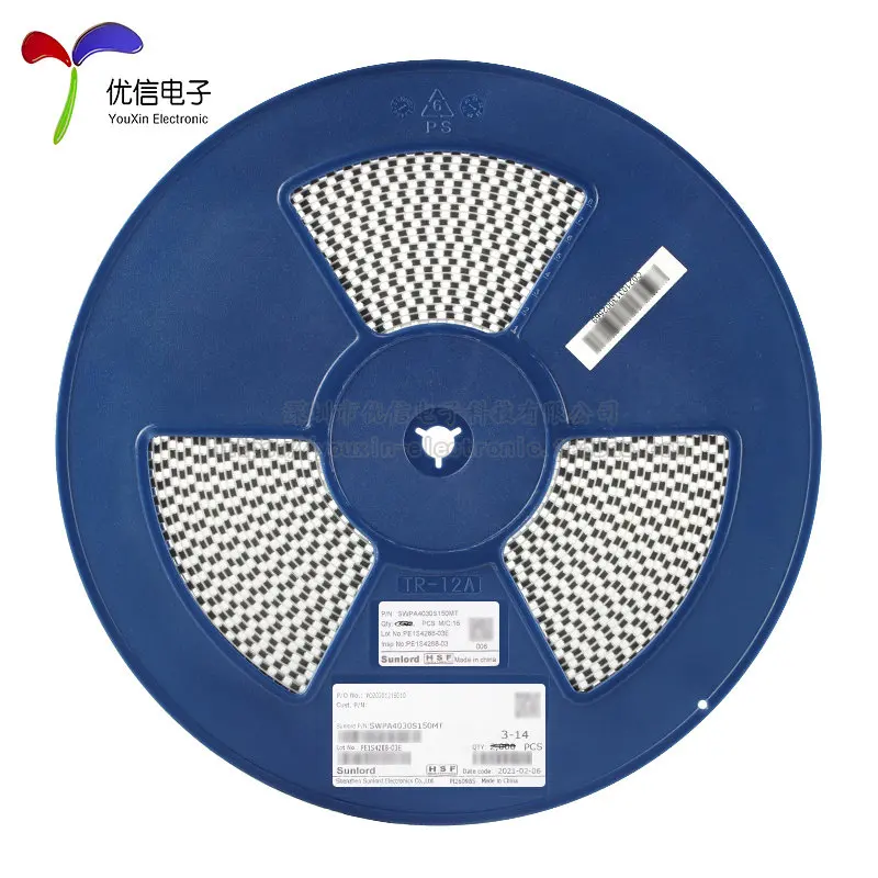 Original genuine SWPA4030S150MT 15uH ± 20% 1.65A Wire Winding SMD Power Inductor 10PCS
