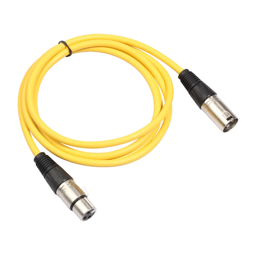 

Metal shell double shielded color cable XLR large three core male to female fully balanced Canon microphone Canon audio cable