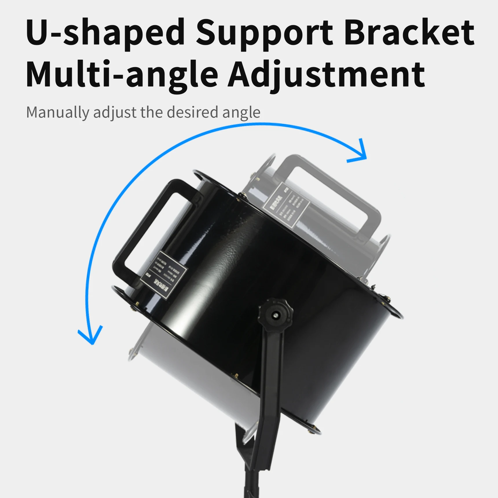 Secador de cabelo Selens SITOO 220V, configurações de 4 velocidades, aço carbono, alça incluída, direção ajustável para estúdios de filmes fotográficos