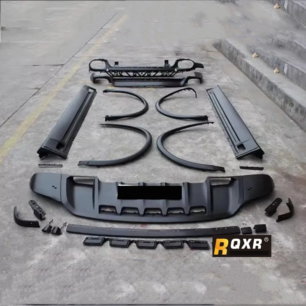 

Body Kit For Porsche Cayenne 2015-17 Modified Front Rear Lip Shovel Side Skirt Eyebrow Auto Accessories