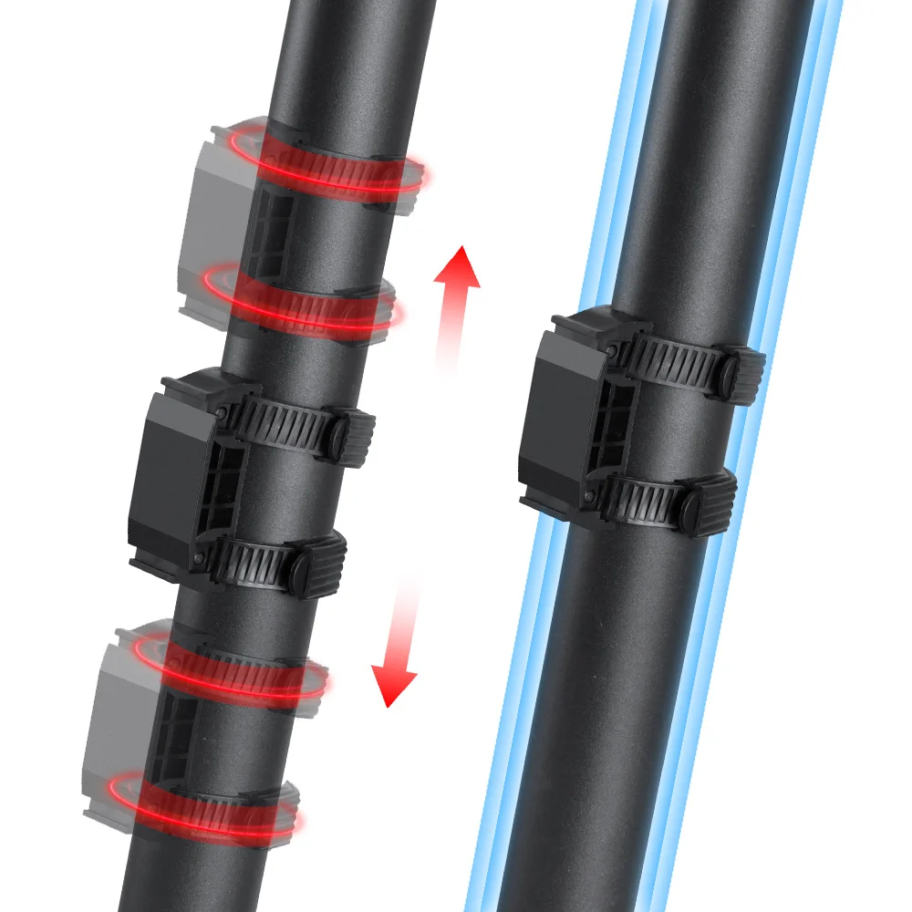 NEWBOLER Elektroroller-Fronttasche, Lenker, wasserabweisend, Schnellverschluss, 3 l/5 l, EVA, große Kapazität, Universal-Roller-Fronttasche – Detail 12