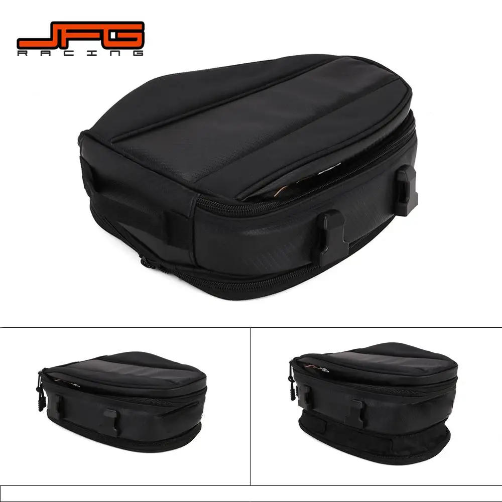 Tail Bags Waterproof Rear Seat Bag Motorcycles Backpack Motorbike Rear Rider Pack Scooter Sport Luggage Dirt pit Bike Moto