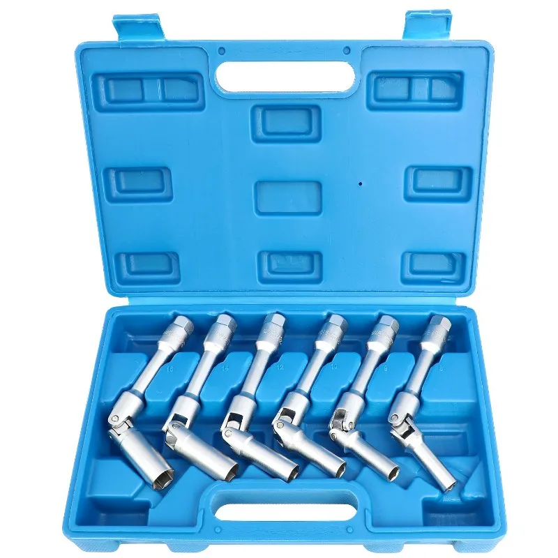 

Удлиненная втулка Шестиугольная полая, электрический гаечный ключ Универсальная втулка Внешняя шестиугольная втулка для снятия свечей зажигания Немагнитная