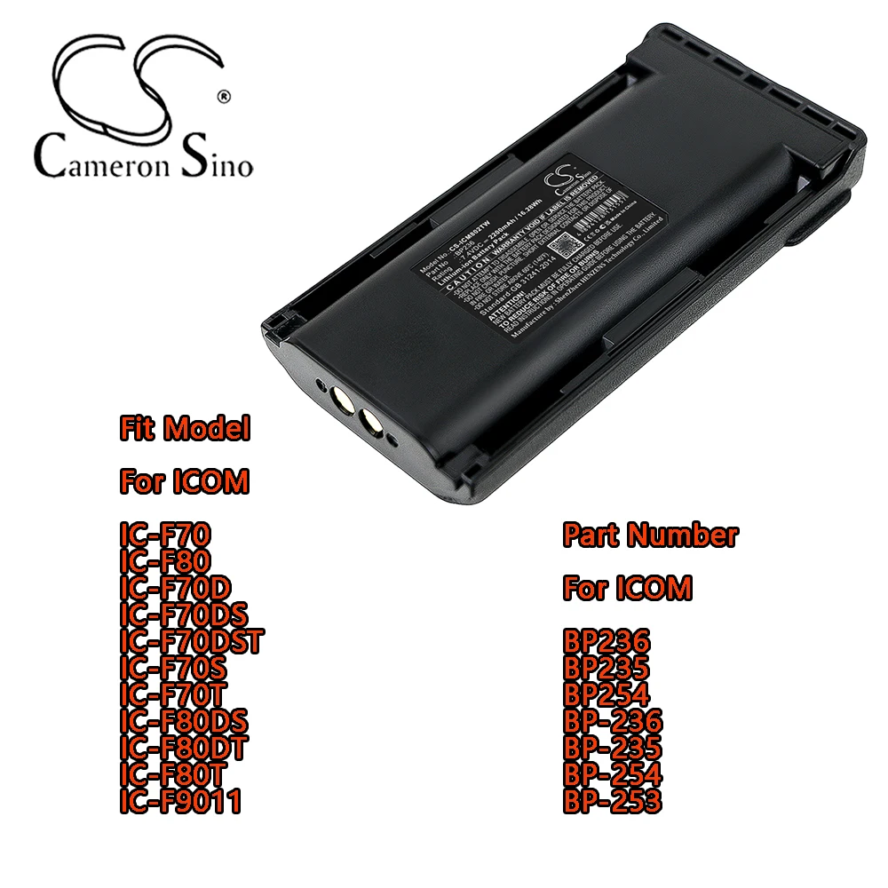 Two-Way Radio Batte…