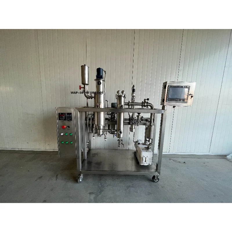 0.1 Stainless Steel Small Molecular Distillation Equipment for Laboratory 380V 10KW Capacity 1000-1500