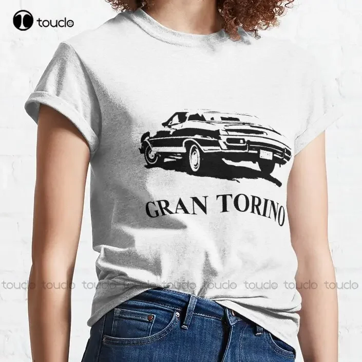 Gran Torino Trend T-Shirt Clint Eastwood Men Shirts Fashion Outdoor Simple Vintag Casual T Shirts Xs-5Xl Custom Gift New Popular