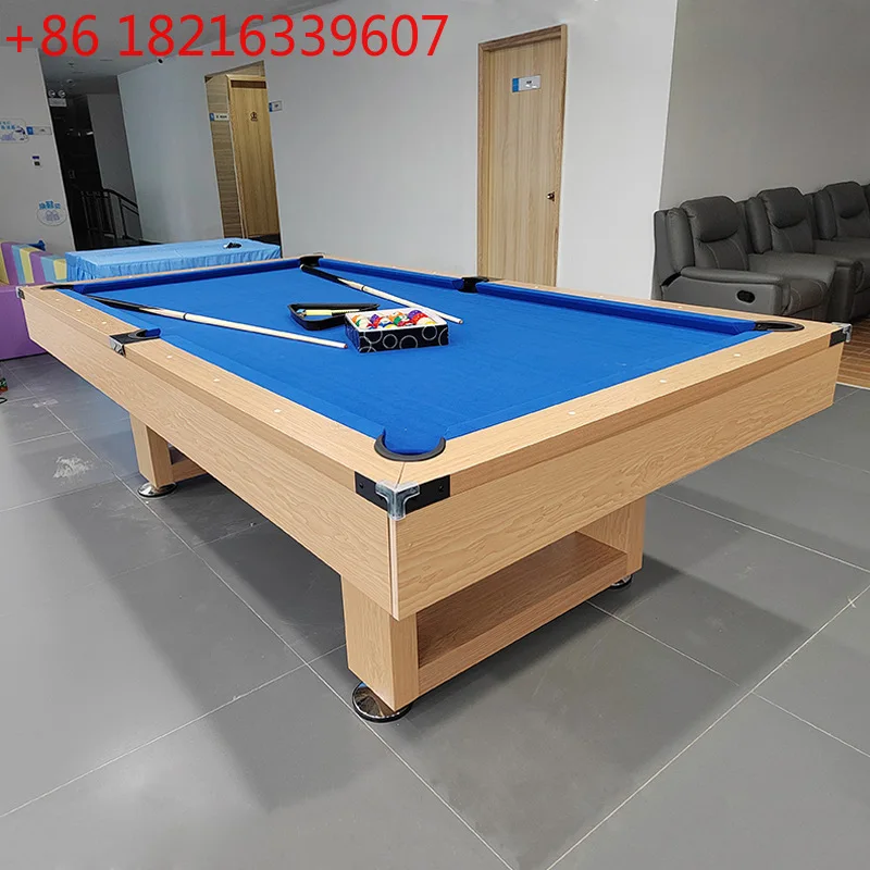 

Бытовой домашний американский черный 8-коммерческий мраморный бильярдный стол для взрослых, многофункциональный футляр для бильярда