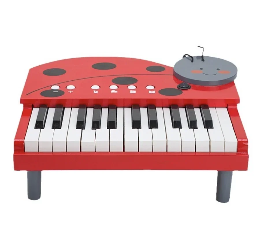 Children's Toys Early Education Desktop Baby Piano Wooden Educational Toy Small Piano