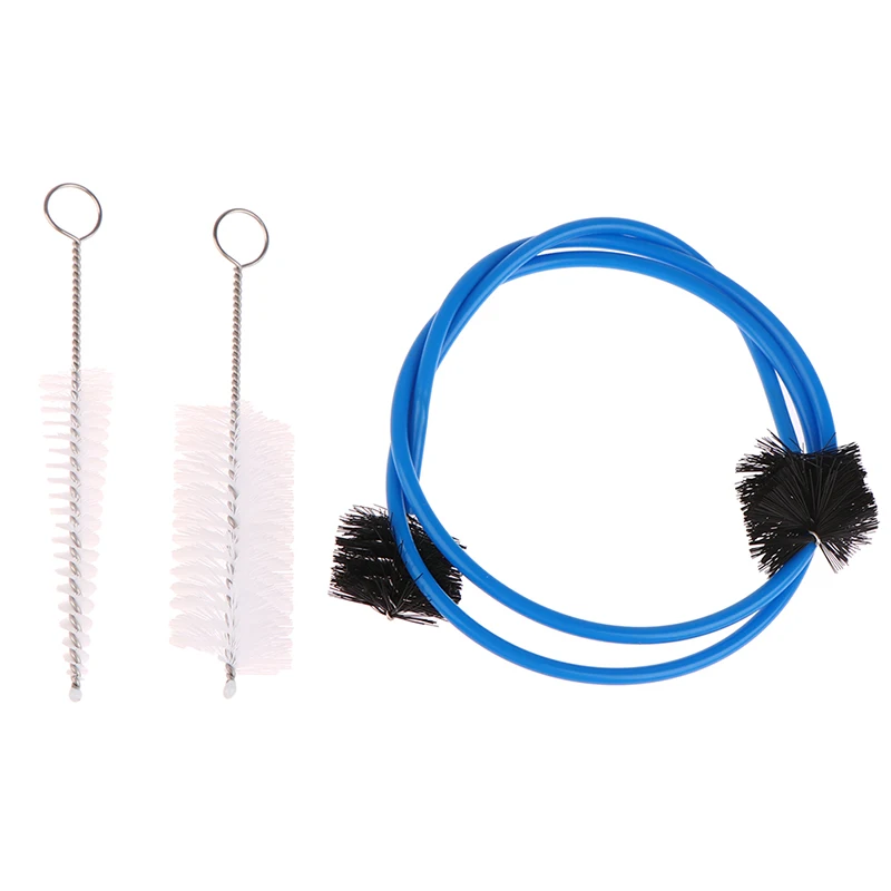 1Set Trumpet Maintenance Kit Bendable Grasp Snake Brush Mouthpiece Brush Cornet Cleaning Kit Musical Instrument Accessories