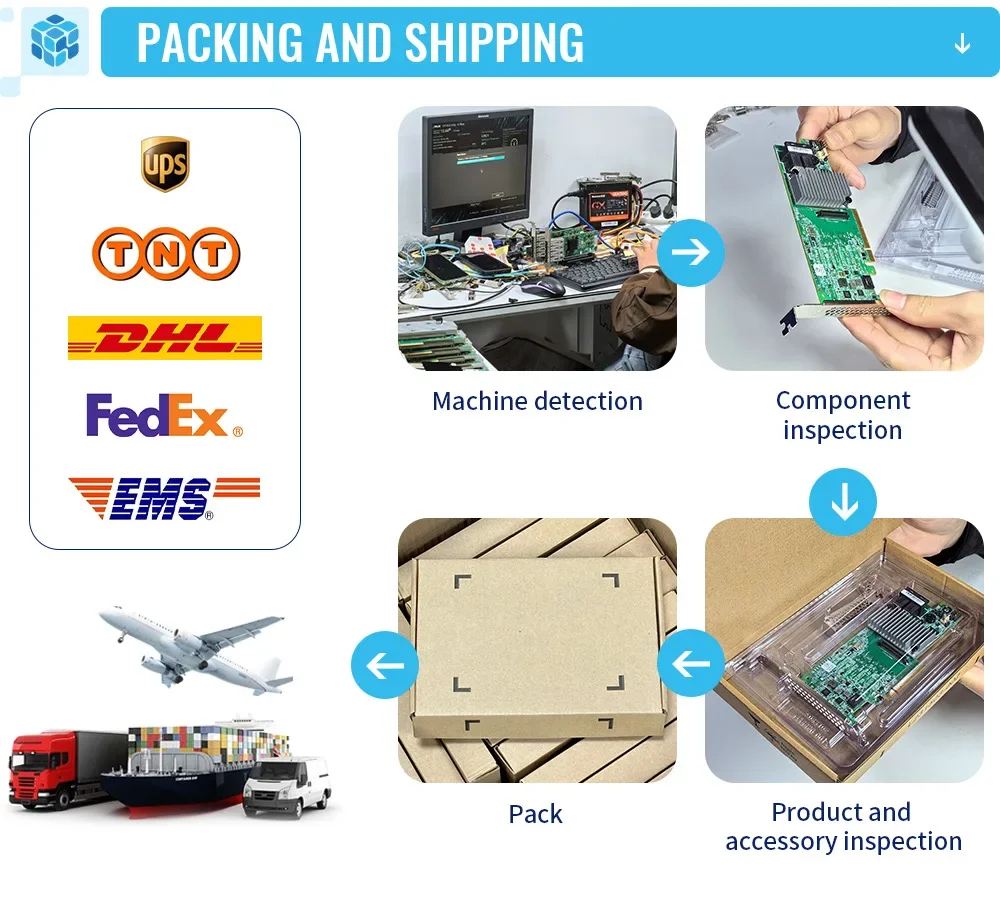 Mellanox MCX354A-FCBT ConnectX-3 Pro Dual-Port 40GbE QSFP+ محول الشبكة-PCIe 3.0 x8، FDR InfiniBand، Cisco/Dell/HP متوافق