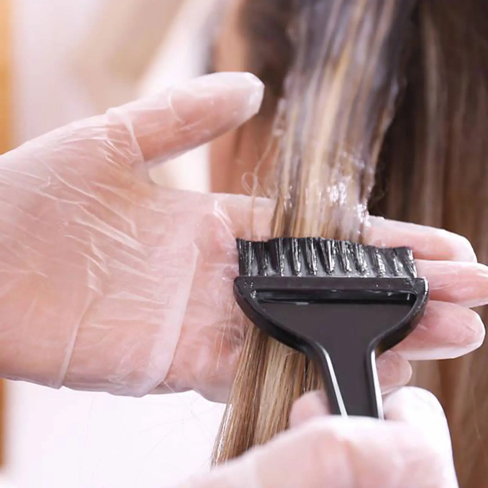 

10Pcs Hair Tint Kit Sturdy Highlighting Board Hair Dye Brush for Precise Sectioning Easy Application Professional Results