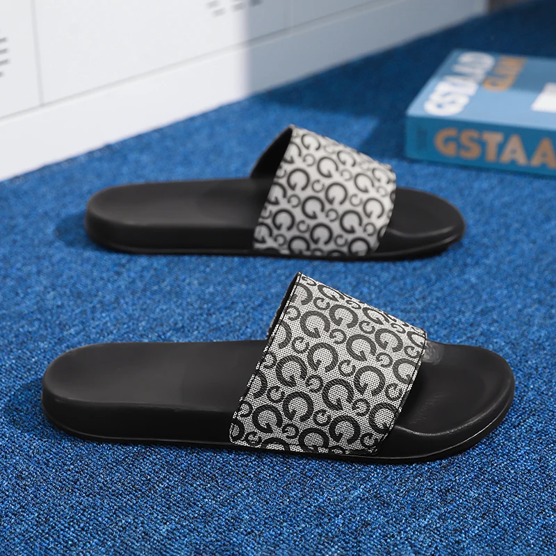 Summer Men Slippers Breathable Home-based Shoe Large Size 36-46 Indoor Outdoor Casual Non-slip Beach Shoes for Women