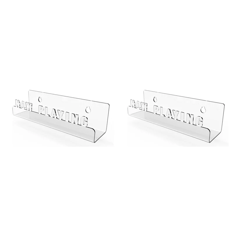 ABUP-2X Vinyl Record Stand,Acrylic Vinyl Record Holder Record Storage Record Player Now Playing Record Holder For Lovers