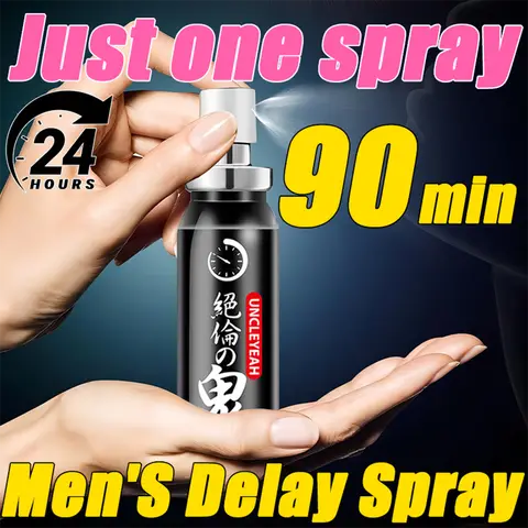 Sexual Delay Spray Men External Use Prolong Sexual Time Dealyed Sex Spray long lasting 60 minuates Penis enlargement oil