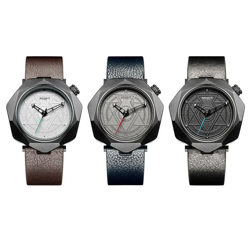 

Assassin's time time "Six-pointed Star" watch creative statement men's watch