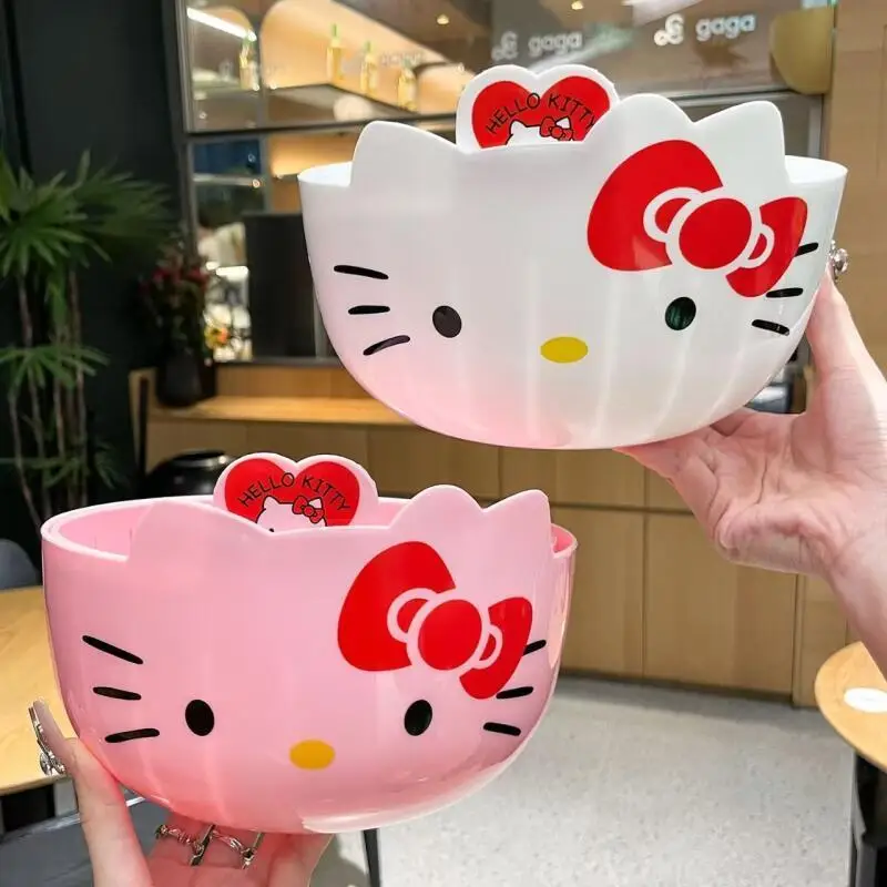 

2 шт. Kawaii Sanrio Hellokitty двухслойная сливная корзина для хранения овощей и фруктов милый многофункциональный органайзер кухонные принадлежности