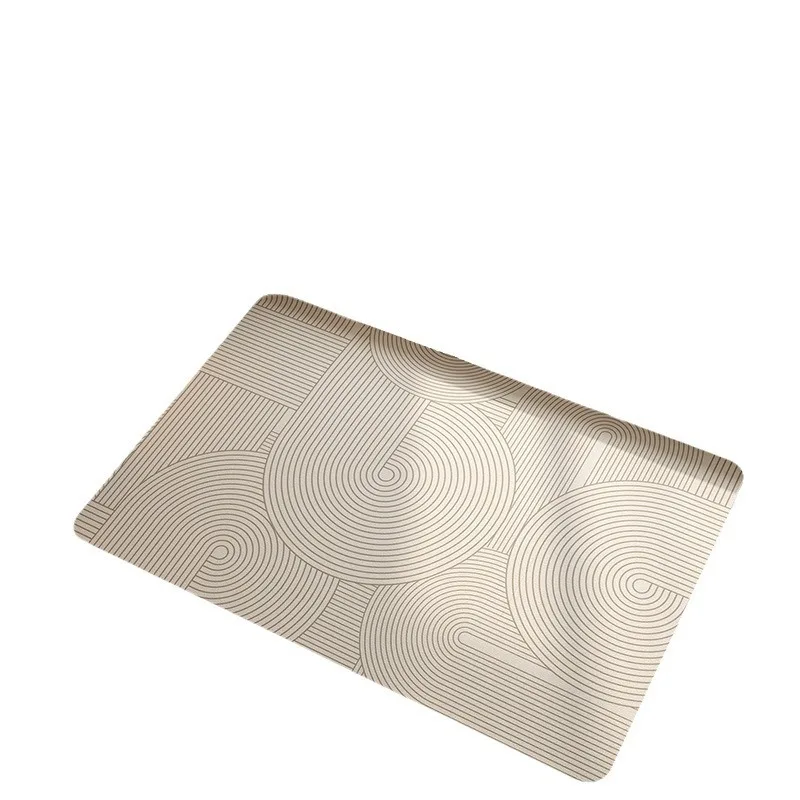 แผ่นรองพื้นห้องน้ำดินเบาสำหรับใช้ในบ้าน: ดูดซับน้ำและกันลื่นสำหรับทางเข้าห้องน้ำ