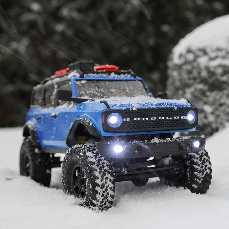Axial SCX24 1/24 escala Control remoto vehículo de escalada todoterreno eléctrico RC coche caballo de fuego juego de mano RTR para juguetes y pasatiempos