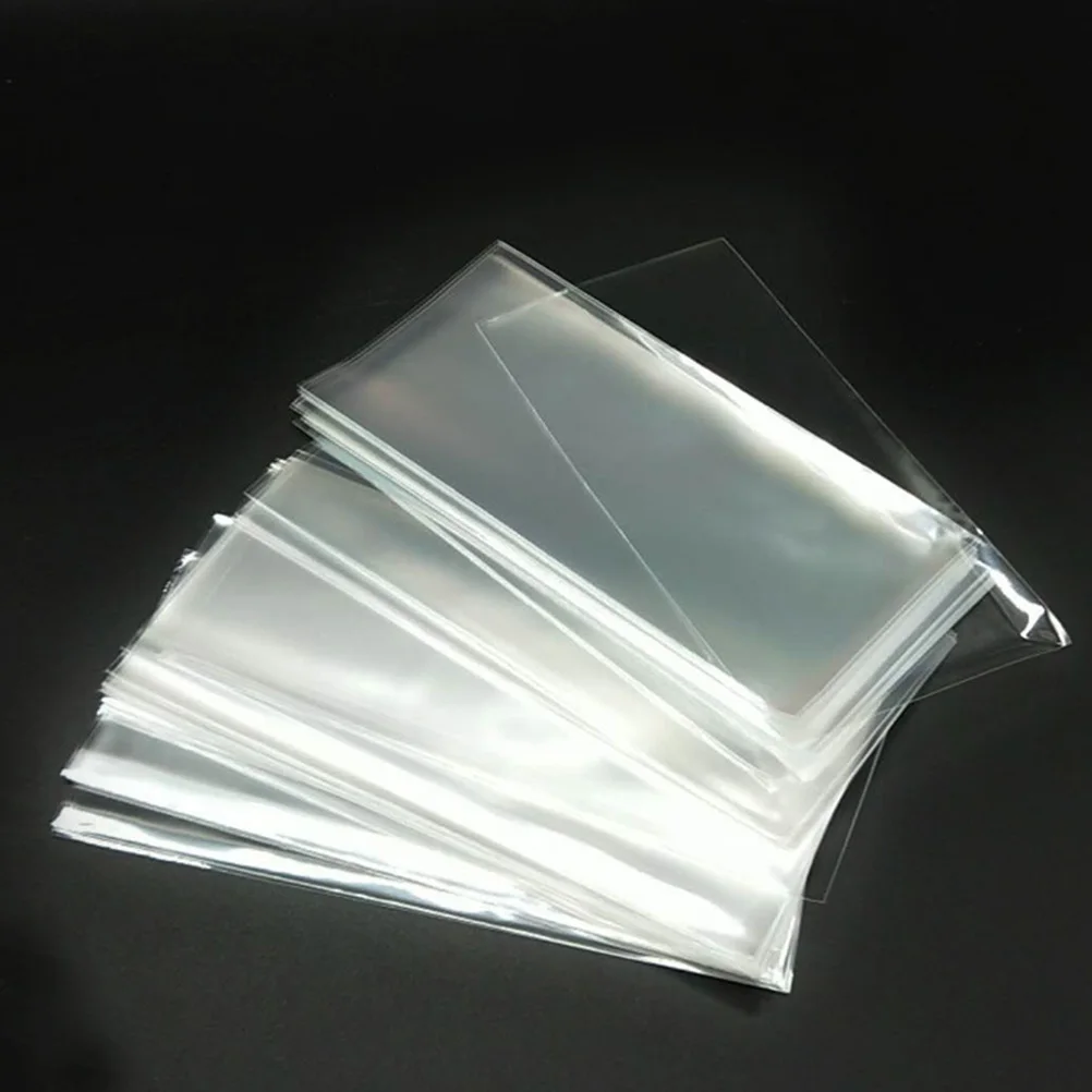 Plastic Banknote Storage Bags Clear Protective Pouch for Paper Money Holder Collectors Album Case Stamp Cover Collection