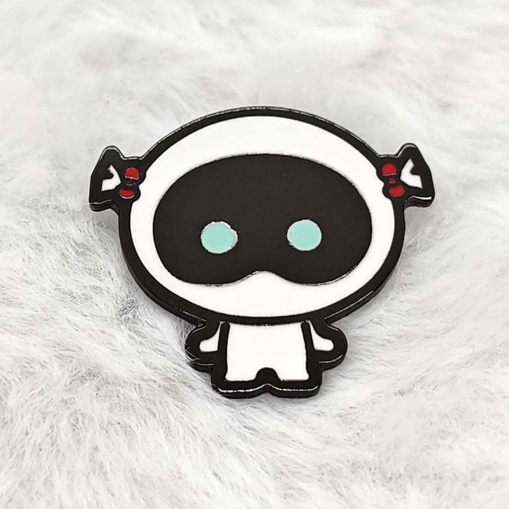 

Anime-related Korean wave mascot brooches, astronaut cartoon metal badges, bags, schoolbags, accessories, MEDALS