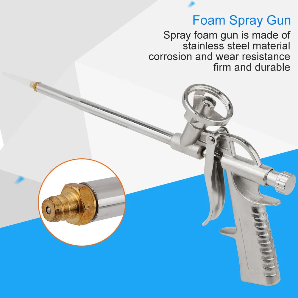 Foam Expanding Spray Gun Sealant Dispensing PU Insulating Applicator Tool PU Insulating Applicator Tool Foam Spray Gun