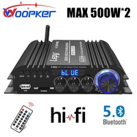 Woopker LP-269PRO 4.1 Channel Amplifier Bluetooth 5.0 Coaxial In USB SD FM Function Subwoofer Output Home Theater Amplificador