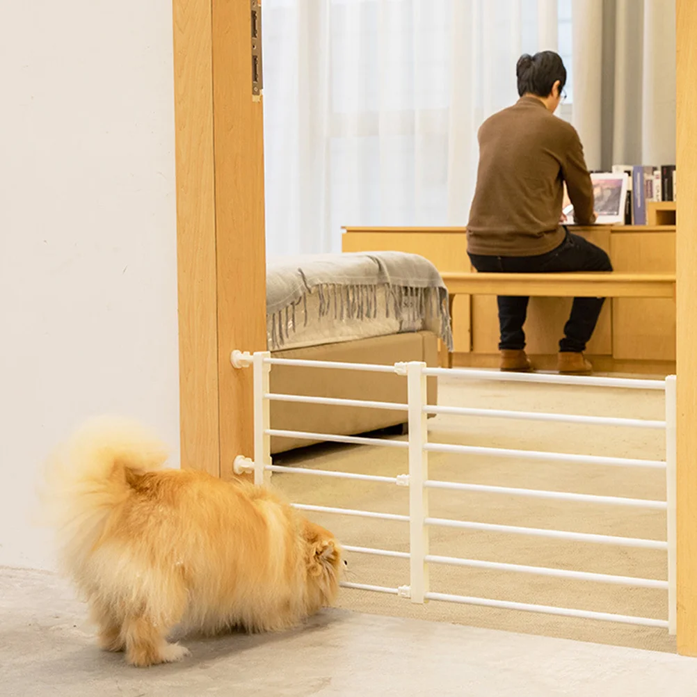 Portão extra largo para animais de estimação, portão de segurança para bebês, portas de escadas, design fácil de mover e instalar em qualquer lugar