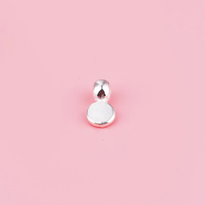 إكسسوارات ذات خرز من الفضة الإسترليني S925، وأساور حبل منسوجة، وقلائد، وفواصل، ومواد مجوهرات