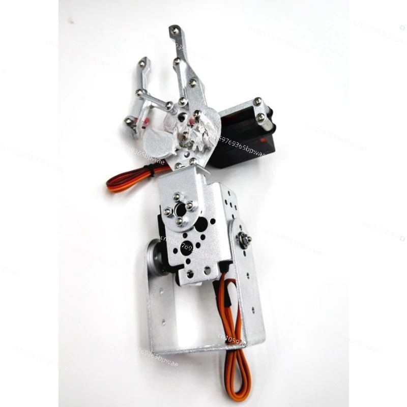 

Двухосевой роботизированный манипулятор с металлическим захватом Huisheng MG995 и кронштейном для рулевого механизма