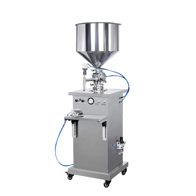 

-For Paste Cosmetic Cream Sauce Jam Honey Butter Ointment Shampoo Liquid Water Bottle Syringe Filler Dosing Filling Machine*