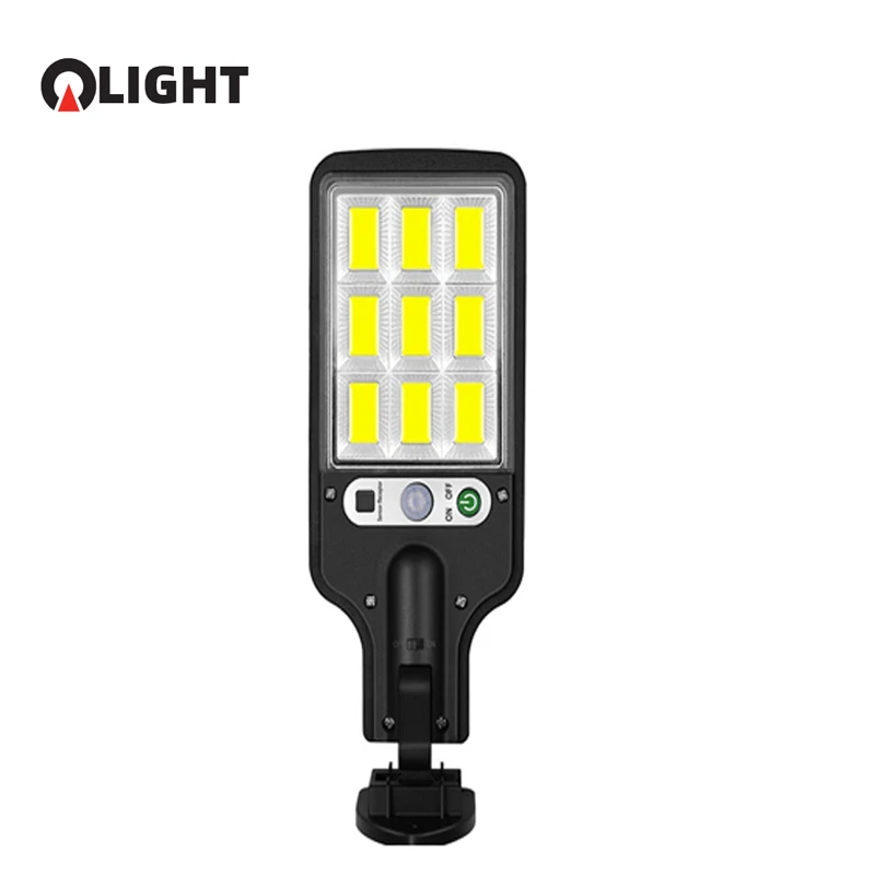 

Solar Street Lights Outdoor Waterproof Motion Sensor Wall LED Lamp with 3 Mode Energy Powered Portable for Garden Patio Gate