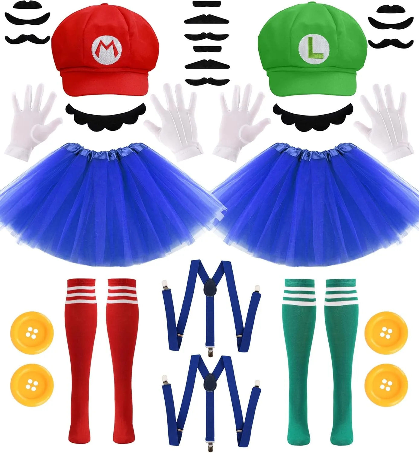 

Halloween Costumes Accessories for Adults Women - Halloween Costumes for Best Friends - Cartoon Cosplay Party Set for Teen