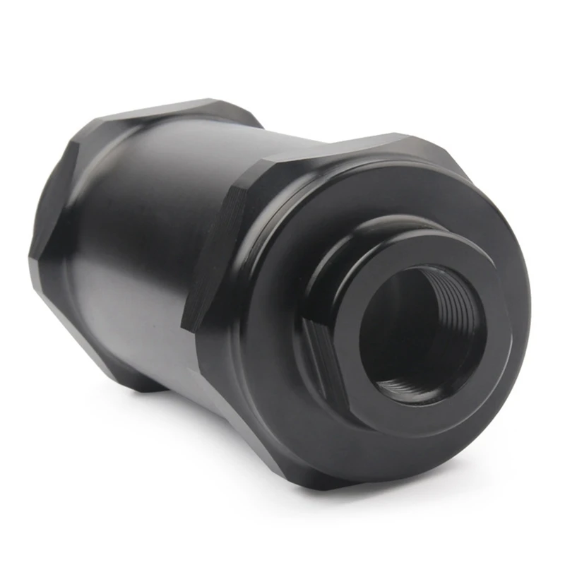 Car Modification 54Mm Gasoline Filter An6 / An8 / An10 Inline Fuel Filter E85 Ethanol With 100 Micron Stainless Steel