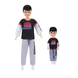 Fashion 23CM Cute Doll 7Inch Kylie Brothers Dolls Set Children Play House Toys For Girls Kid Interactive Toy Baby Birthday Gift