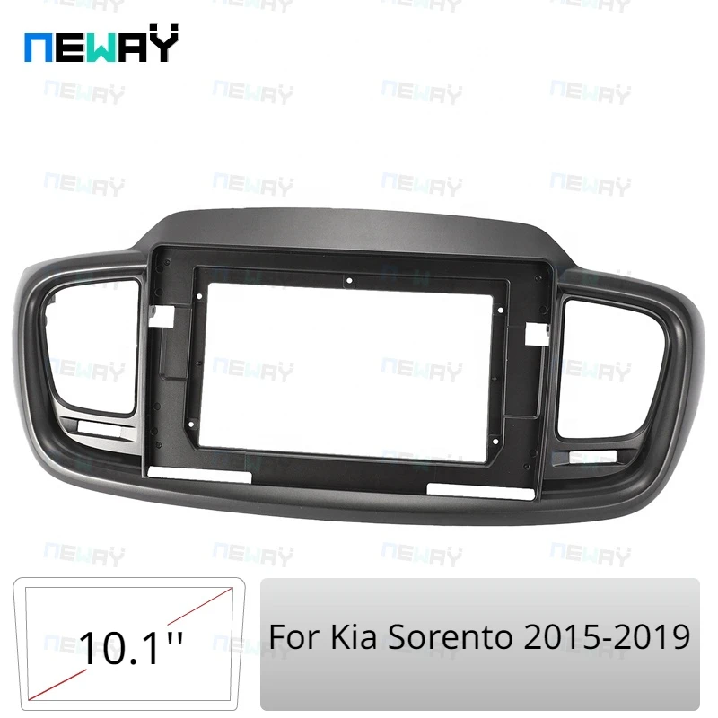 

10.1 Inch Car Fascia For Kia Sorento 2015-2019 Video Plastic Panel Player Audio Dash Frame Dashboard Mount Trim