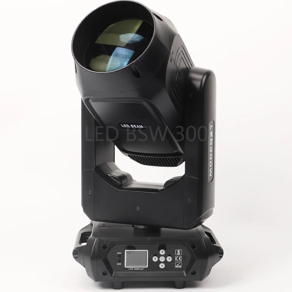 Imagem -02 - Led Beam Wash Moving Head Light 3in Efeito de Feixe Efeito Arco-íris Cores Geada Bsw 300w