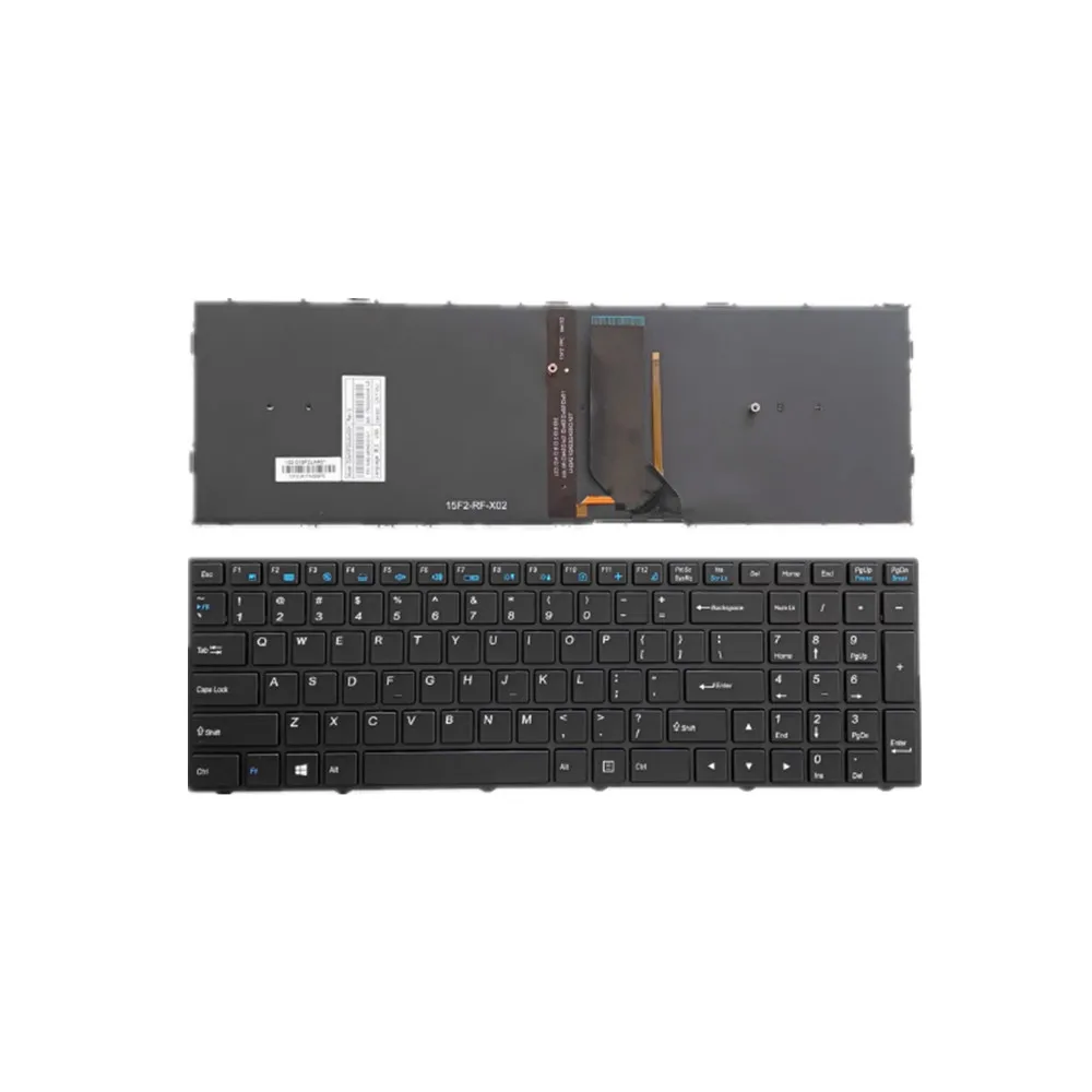 Laptop Keyboard For CLEVO N850 N850EL N850EZ Black US United States Edition
