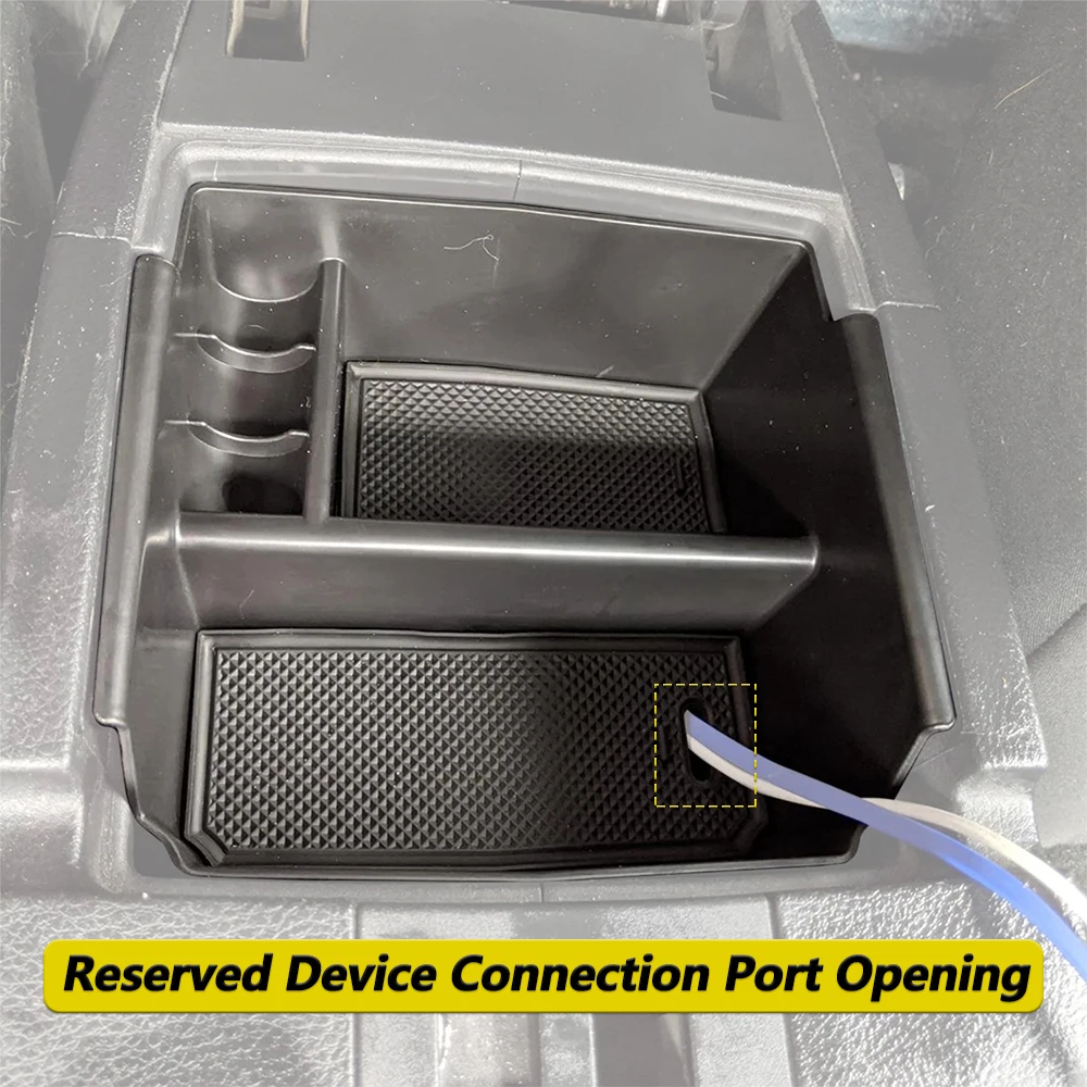Armrest Storage Box Center Console Organizer Insert Tray for Jeep Wrangler JK 2011-2017 Car Interior Accessories Black