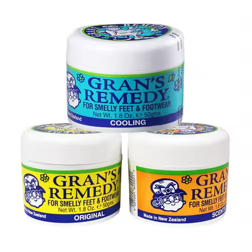 3pcs Grans Remedy Foot Powder Natural Shoe Deodorizer & Foot Odor Eliminator Powder for Men Women Kids Absorb Sweat Fast-Acting - Image 9