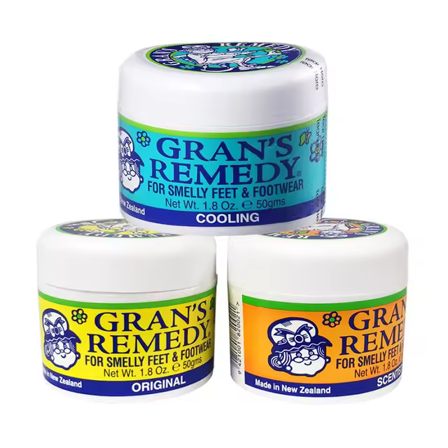 3pcs Grans Remedy Foot Powder Natural Shoe Deodorizer & Foot Odor Eliminator Powder for Men Women Kids Absorb Sweat Fast-Acting - Image 9