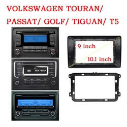 Android Car Radio Frame Kit For VW Volkswagen Skoda Seat Universal Auto Stereo Head Unit Install Dash Panel Mounting Fascia