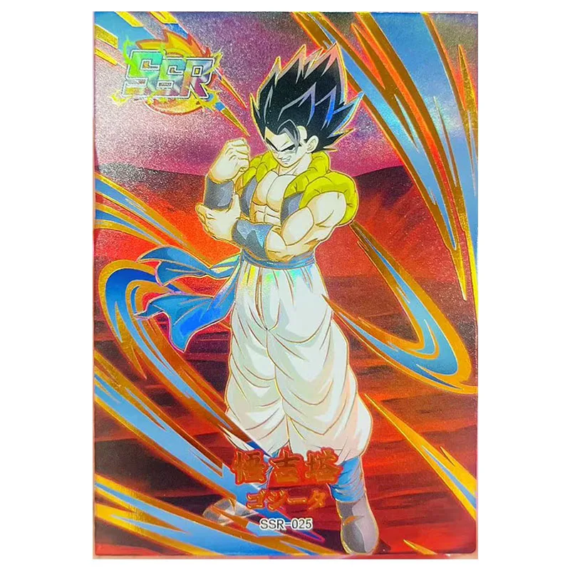 Anime Dragon Ball หายาก SSR SR การหักเหสะสมการ์ด krillin Android 18 Torankusu Frost Bejita ของเล่นเด็กวันเกิด
