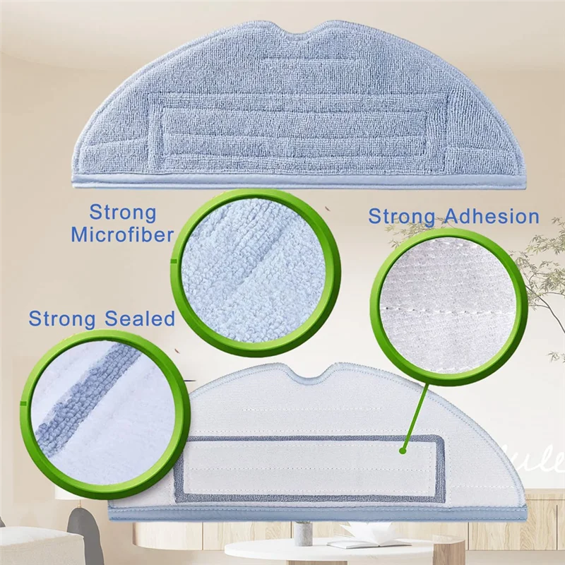 ABDJ-Per Roborock S7 Maxv Ultra S7 Pro Ultra Accessori Spazzola a rullo Set di filtri in tessuto per pulizia ad alta velocità