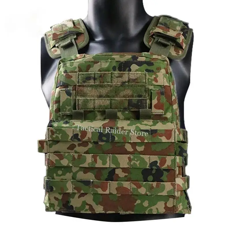 Chaleco táctico AVS camuflaje cinco hojas exterior ligero