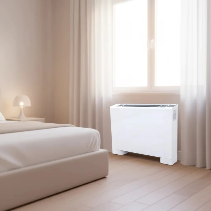 

Высокоэффективный бесшумный тонкий напольный охладитель воздуха (чиллер) на постоянном токе для тепловых насосов, сертифицированный CE