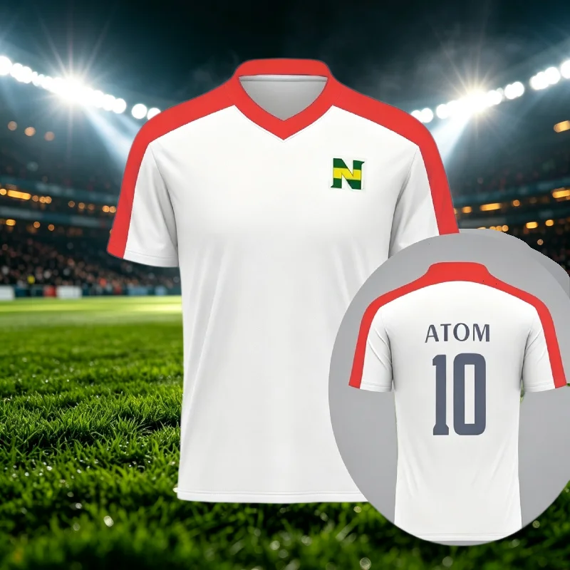 Nueva camiseta de fútbol de anime Captain Tsubasa de verano, camiseta deportiva de manga corta para hombre y mujer, ropa deportiva informal, camisetas familiares para niños