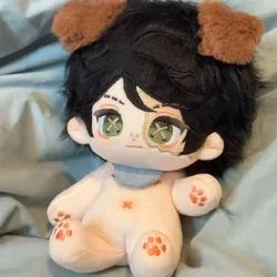 20cm Game Identity V Prospector Norton Campbell Cosplay Soft Figure Plush Doll Body Dress Up Clothes Outfit Stuffed Plushie Toy