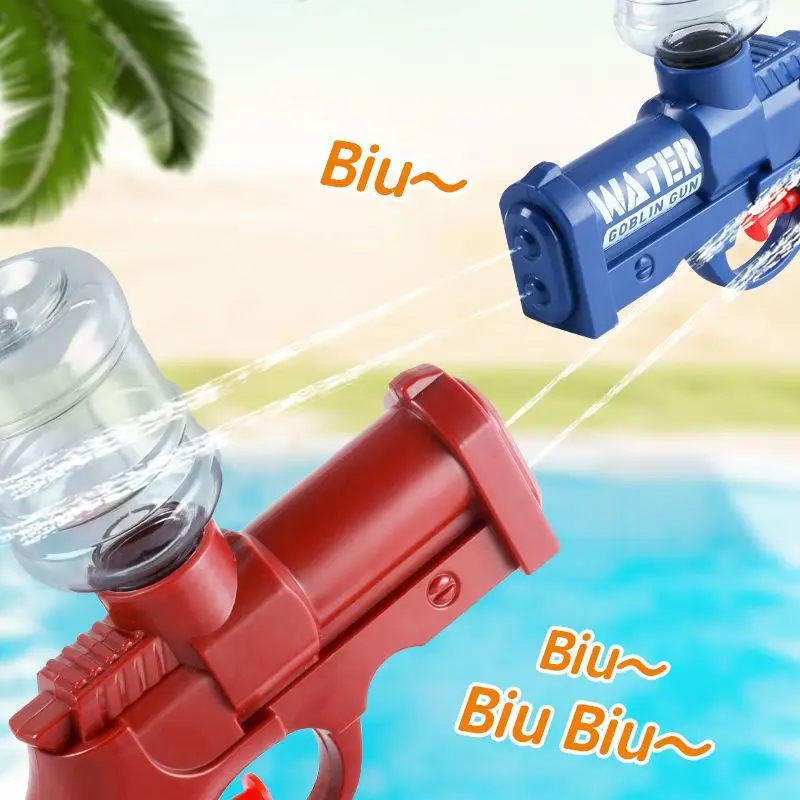 Pistolet à eau à Double trou pour enfants, jouet de plage, jouets de bain interactif Parent-enfant, cadeau de noël et d'anniversaire