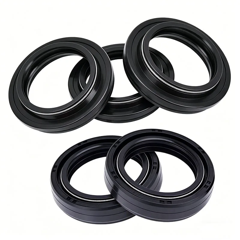 Retén de aceite y guardapolvo para horquilla delantera de motocicleta 37x50x11 para amortiguador QINGQI SPORT 125 QM125-2D